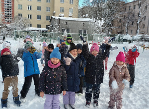 Zabawy na śniegu