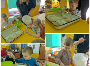 Biedronki i motylki pieką rogaliki